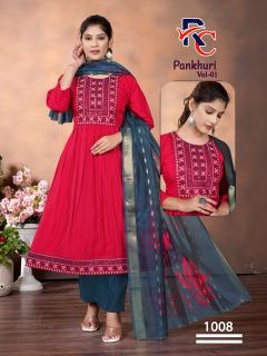 Desi kudi pankhuri vol 1 designer kurtis wholesaler